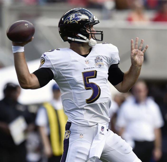 44-20. Flacco lanza para dos anotaciones y los Ravens amplían racha triunfal