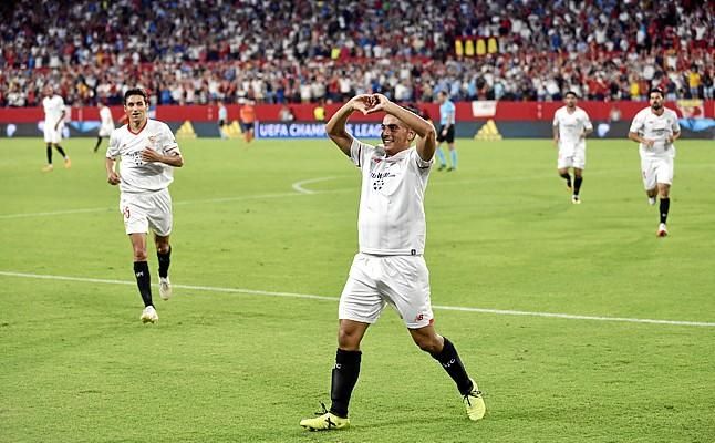 Ben Yedder o la mejor precisión de disparo de la Liga de Campeones