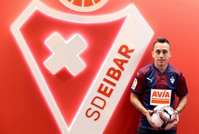 Fabián Orellana: "Me gusta la seriedad del Eibar"