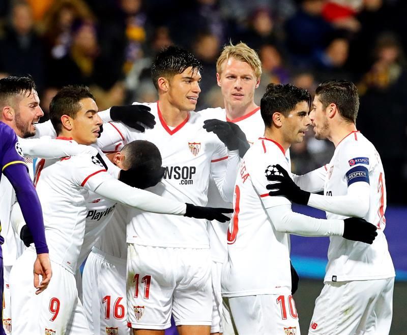 1-1. El Sevilla, a los octavos tras arrancar un empate en Maribor