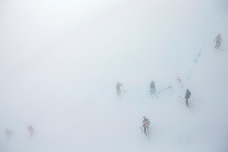 Anulada la combinada de Saint Moritz por el mal tiempo