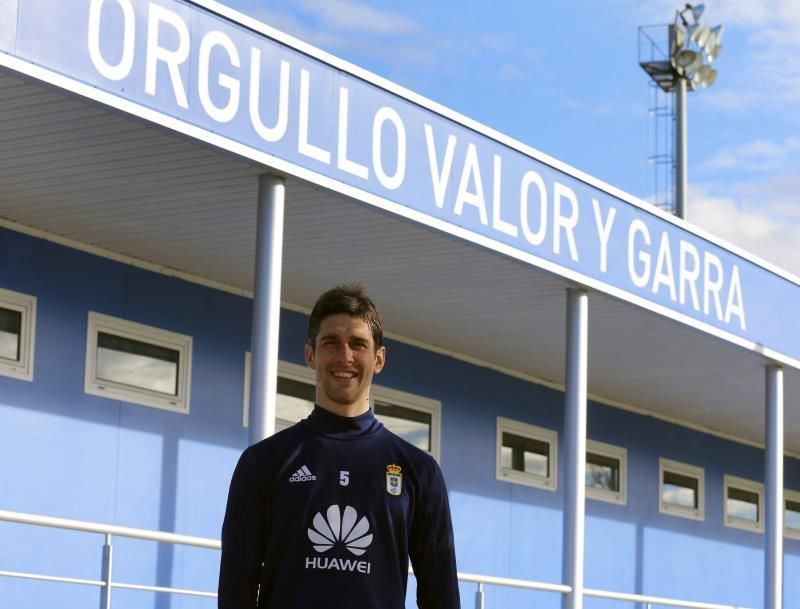 Forlín: "Jugar en el Real Oviedo es una responsabilidad muy linda"