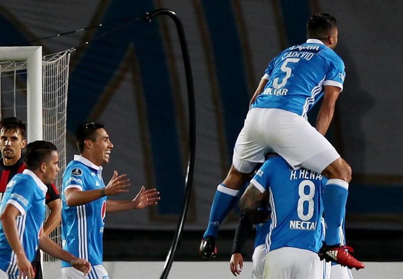 El uruguayo Vikonis destaca en el triunfo de Millonarios en las semifinales del fútbol en Colombia