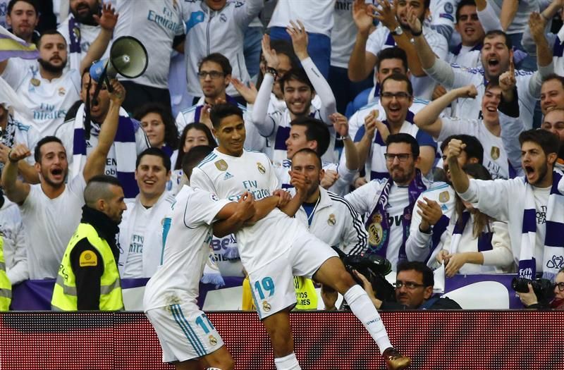 Achraf, autor del primer gol marroquí en la historia del Real Madrid
