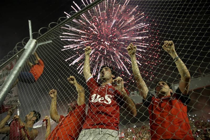 Independiente festeja en la previa de la definición de la Copa Sudamericana