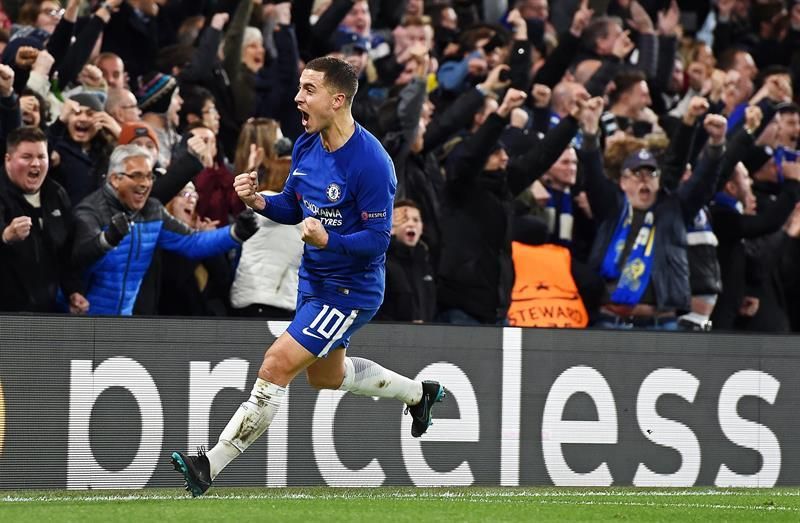 Hazard y Morata lideran a un Chelsea que sueña con volver a reinar en Europa