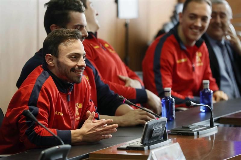 Homenaje de LaLiga a Valentín, Brachi y al equipo tras los campeonatos del mundo