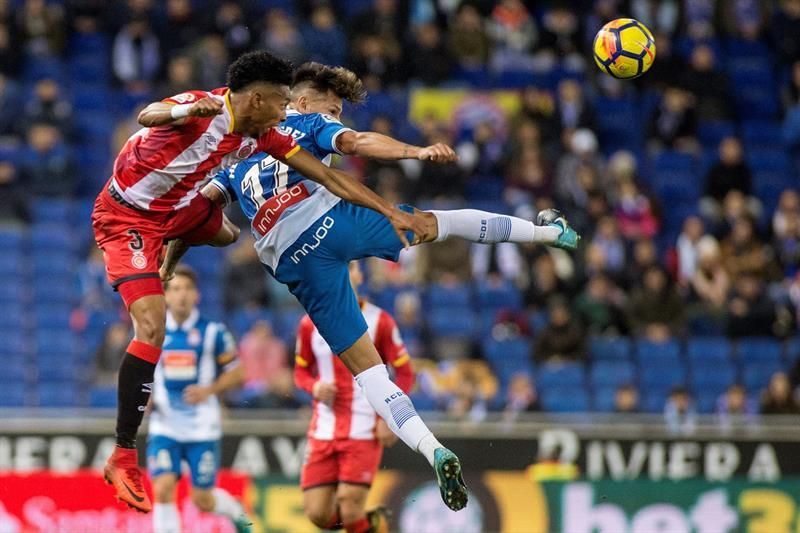 0-1. El Girona enciende las alarmas del Espanyol