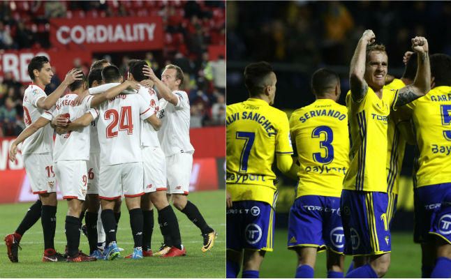 Hora y día para el Sevilla F.C.-Cádiz de Copa del Rey