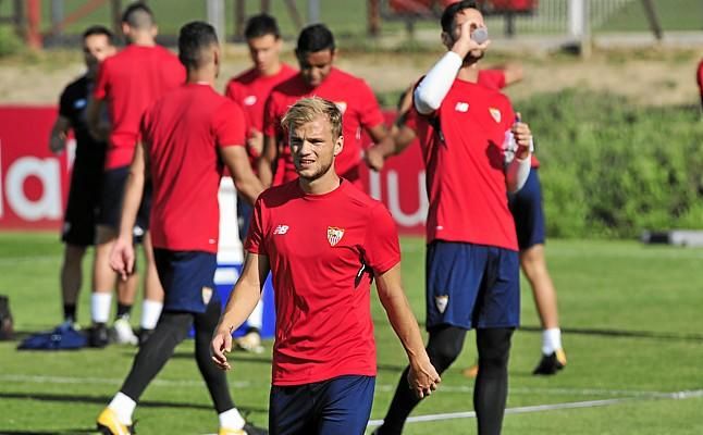 Geis: "¿Quedarme en el Sevilla? ¿Y por qué no?"