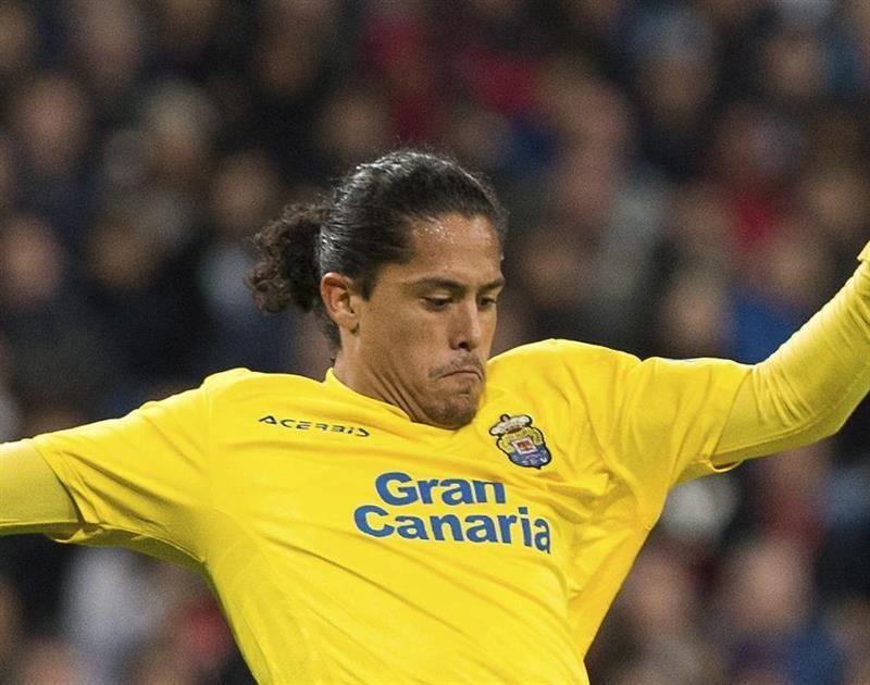 El uruguayo Lemos, baja de la UD Las Palmas por sanción para visitar al Getafe