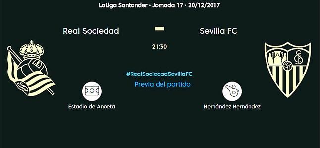 Real Sociedad-Sevilla FC, en directo