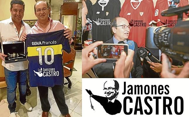 Jamones Castro patrocinará al Sevilla