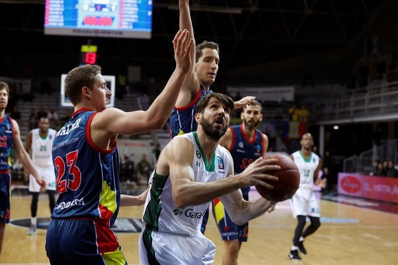 68-69. El MoraBanc Andorra se despide de la Eurocopa con una ajustada derrota