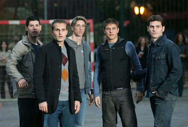 Joaquín y los 'Backstreet boys'