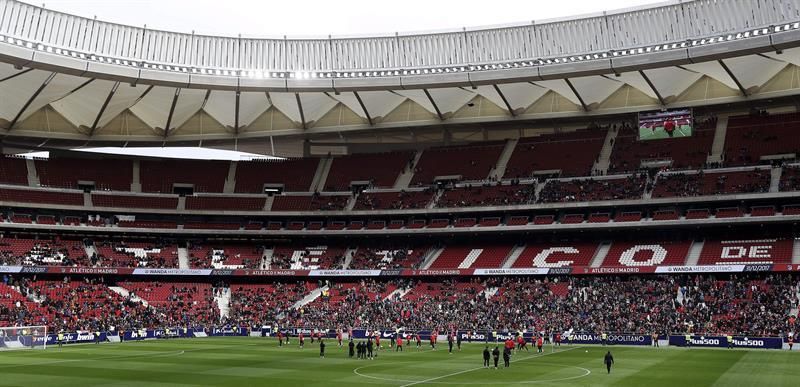 Costa, Vitolo y 25.000 rojiblancos despiden 2017 en el Wanda Metropolitano