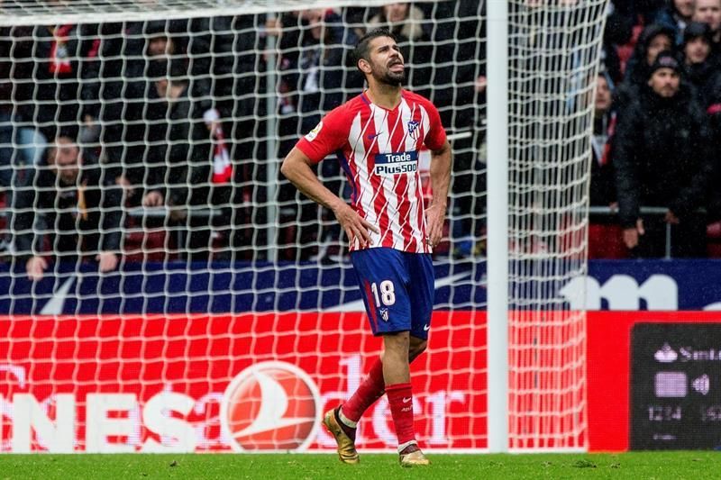El Atlético recurrirá al Comité de Apelación la segunda amarilla a Costa