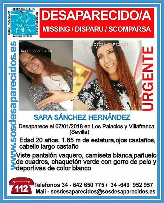 Policía Nacional activa el protocolo de búsqueda ante la desaparición de una joven de Los Palacios