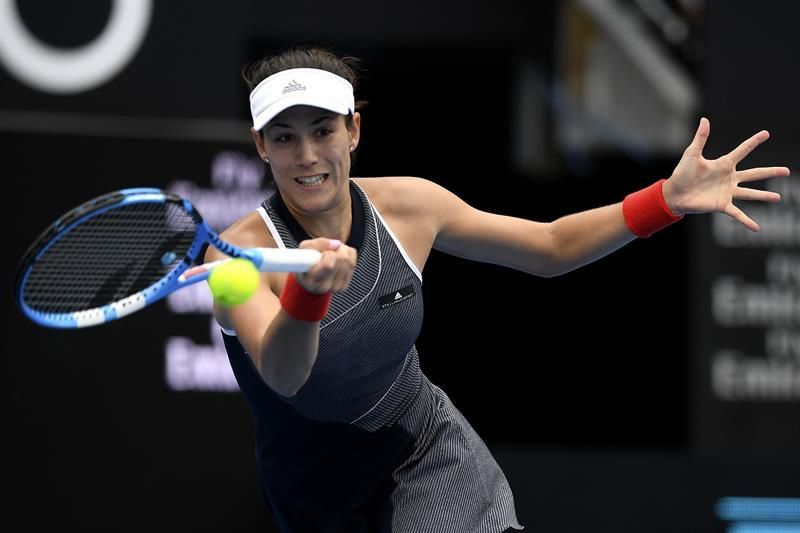 Garbiñe Muguruza, baja en Sídney por una lesión en el adductor derecho