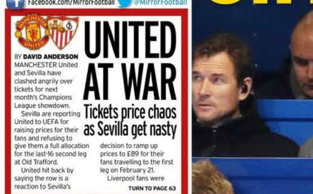 Guerra entre Sevilla y United por las entradas