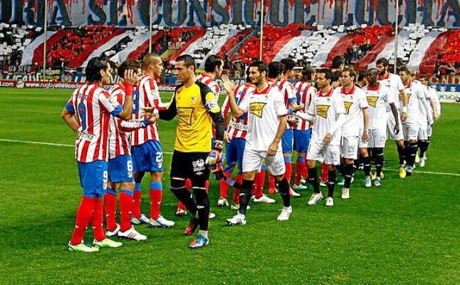 Sevilla y Atlético igualados en las ocho eliminatorias que les unió