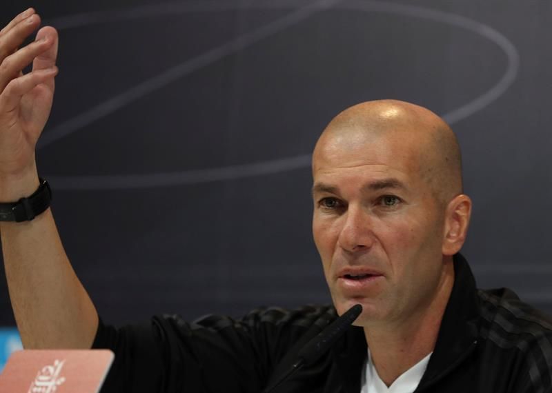 Zidane: "Lo bueno es que no vamos a salir de Madrid"