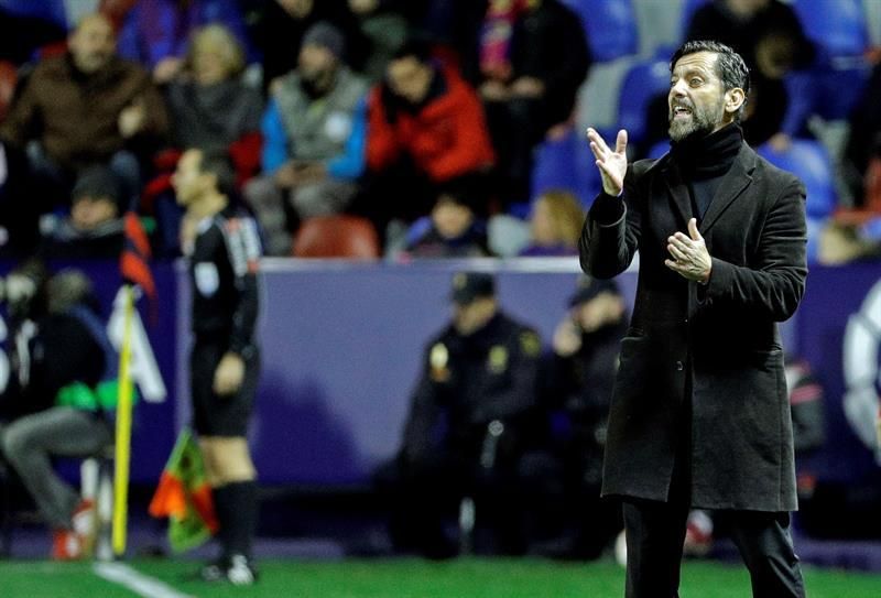 Quique S. Flores: "Soy el entrenador del Espanyol y lo seré"
