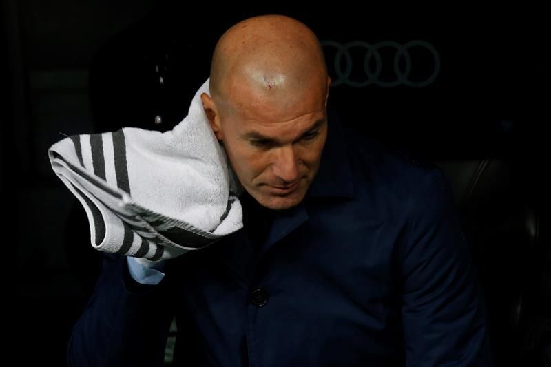 Zidane: "No les puedo reprochar nada a mis jugadores"