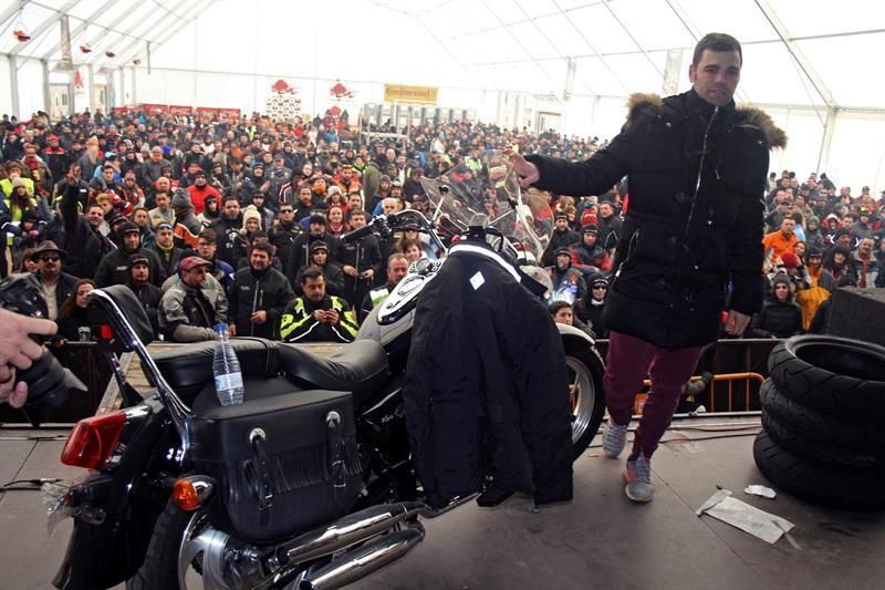 Ángel Nieto, protagonista en Motauros, que quiere superar los 14.000 inscritos