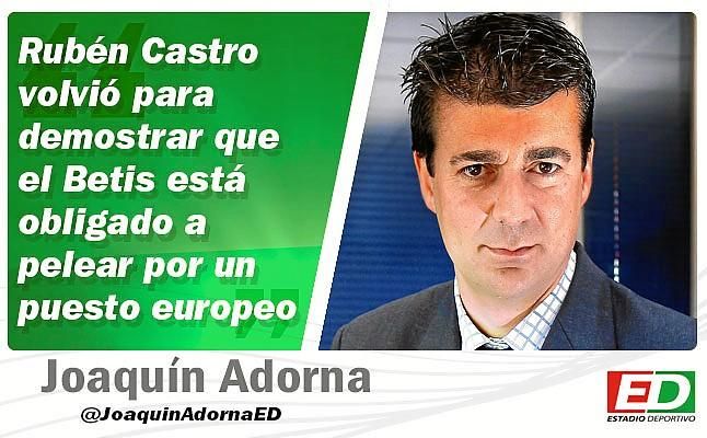 El retorno soñado de Rubén Castro