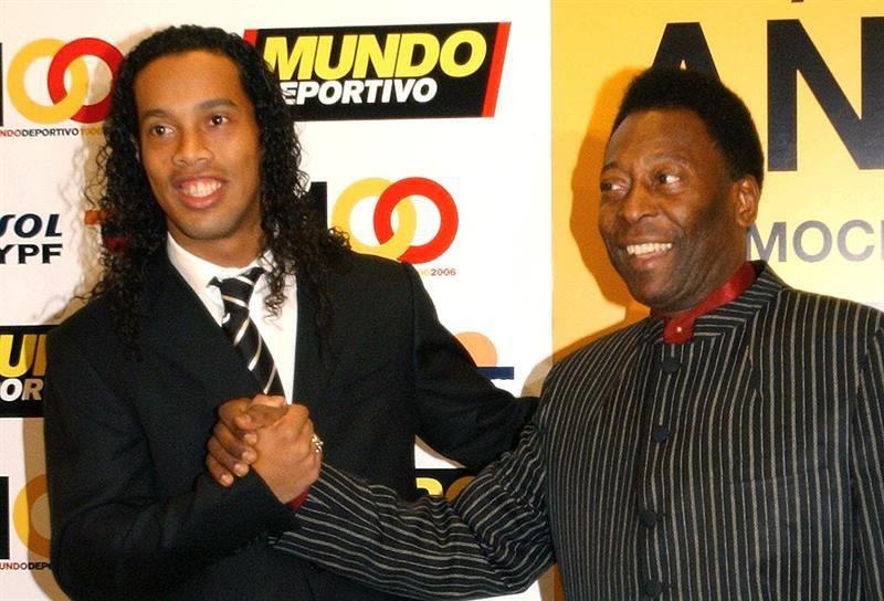 Pelé: "Es imposible amar el fútbol y no ser fan de Ronaldinho"