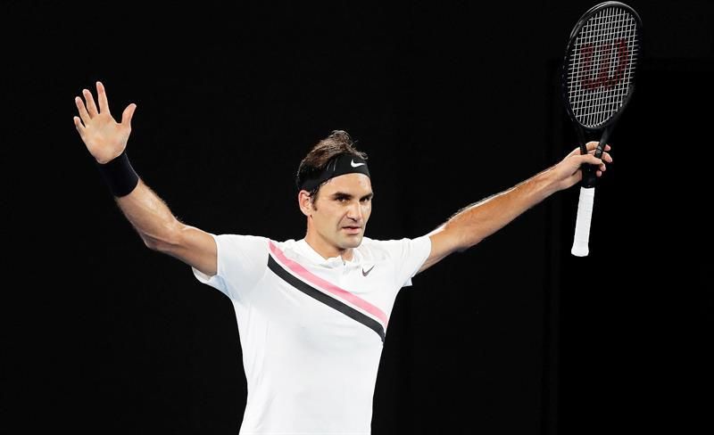 Federer como Nadal, imbatido en octavos