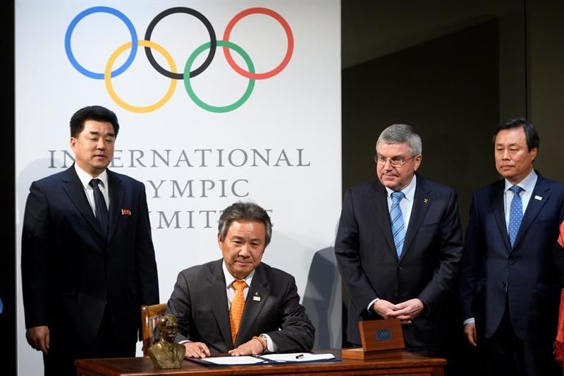 Veintidós atletas norcoreanos de tres deportes participarán en los JJOO de PyeongChang