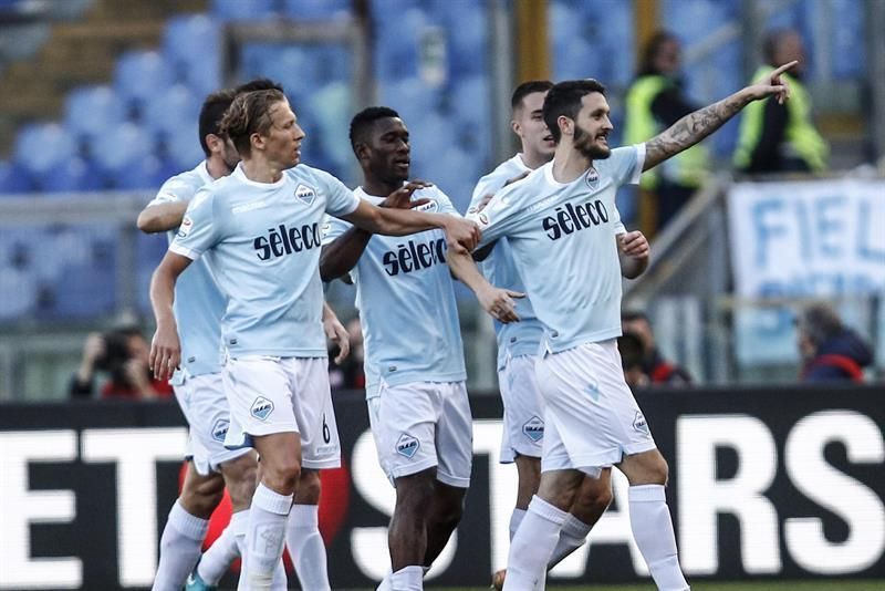 El Lazio arrolla al Chievo; Quagliarella y Gastón Ramírez lanzan al Sampdoria