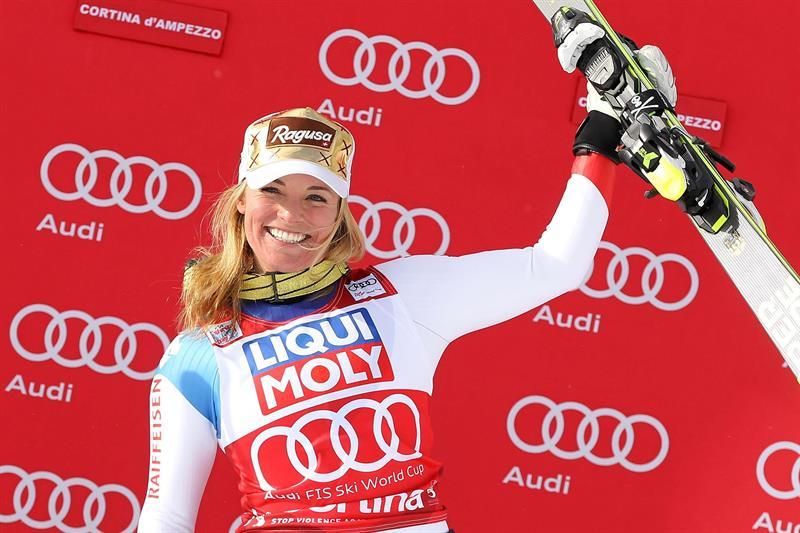 La suiza Lara Gut gana el supergigante en Cortina d'Ampezzo