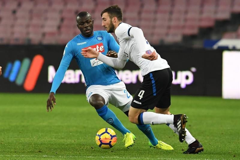 La Serie A sanciona al Atalanta por cánticos racistas contra Koulibaly