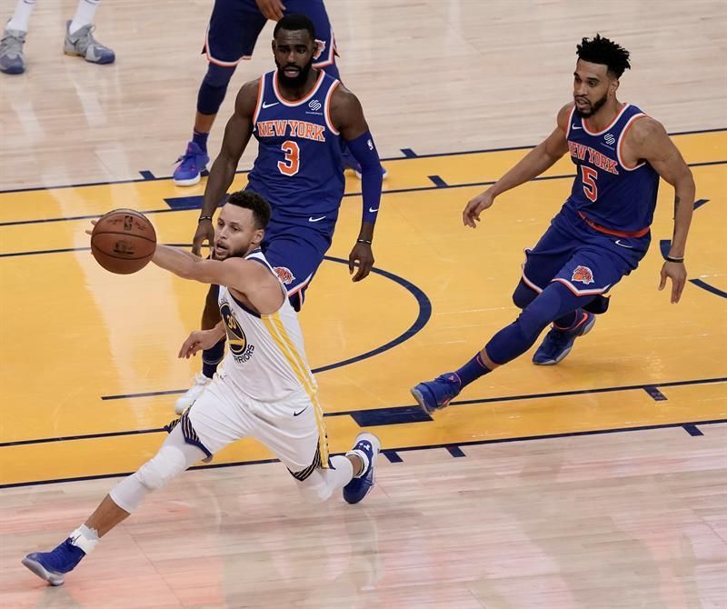 123-112. Curry surge imparable en el tercer periodo y ganan Warriors