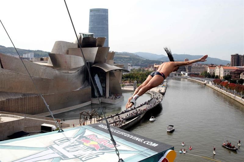 La competición de saltos de "clavadistas" volverá a Bilbao el 30 de junio