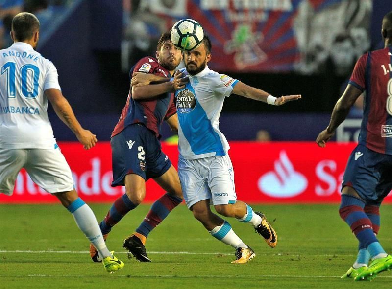 Dépor y Levante disputan una primera final por la permanencia