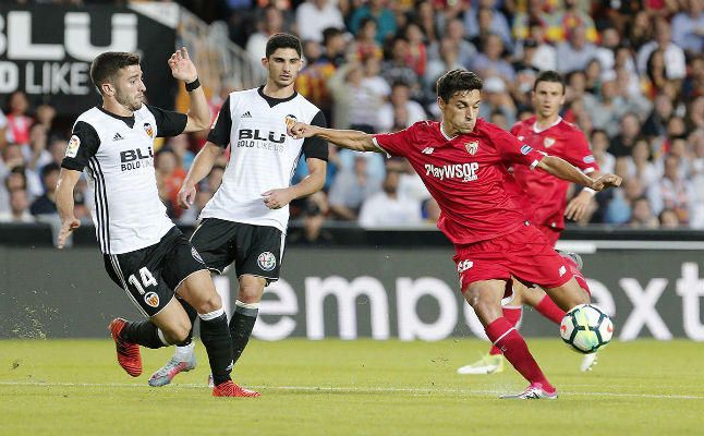 Sevilla y Valencia, empatados para destronar al Barcelona en Copa del Rey