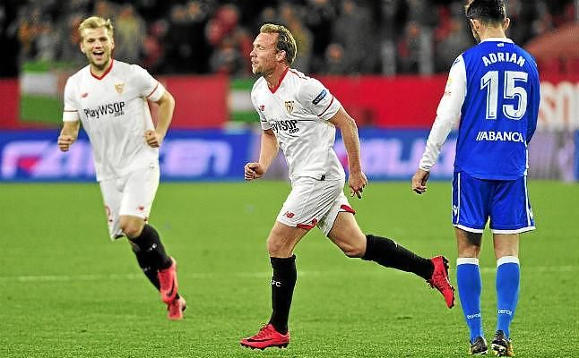 Principio de acuerdo entre Sevilla F.C. y Deportivo por el traspaso de Krohn-Dehli
