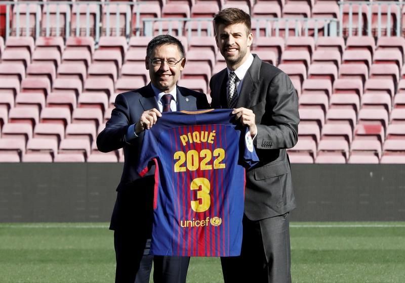 Piqué: "Ahora mismo, es el Barça o nada"