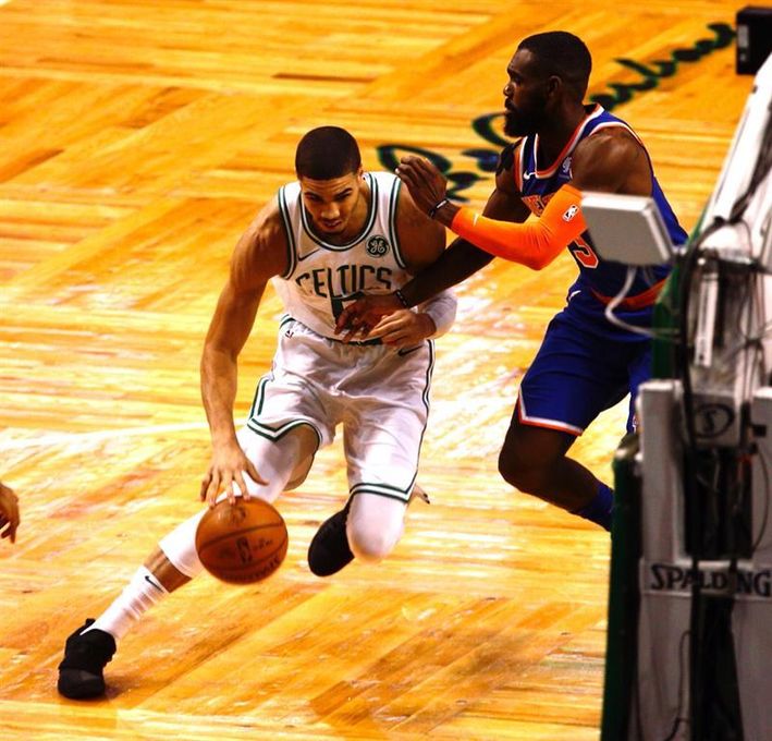 103-73. Rozier sustituye a Irving con triple-doble; Celtics arrollan a Knicks
