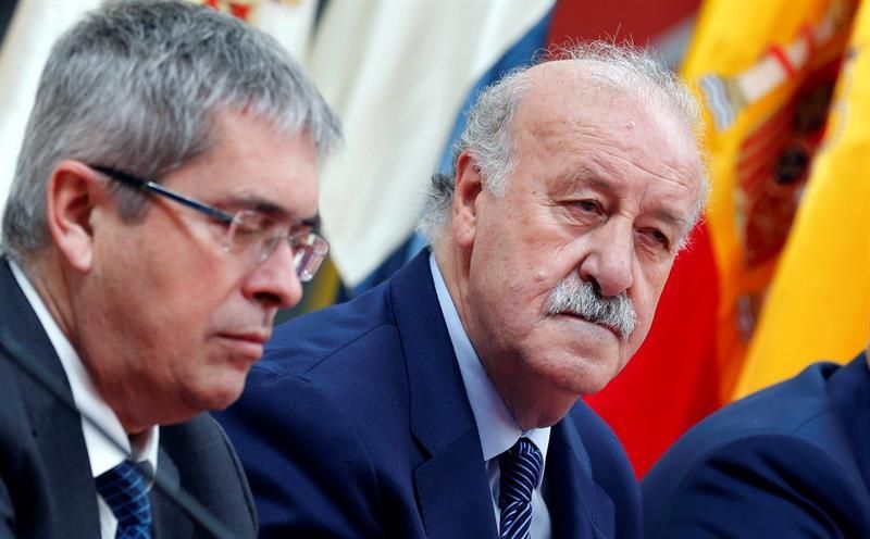 Del Bosque ve favorita a España en el Mundial, pero sin euforias