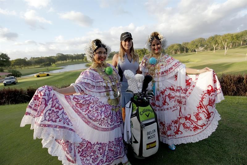 La golfista española Belén Mozo engalana el inicio del Panamá Championship de golf