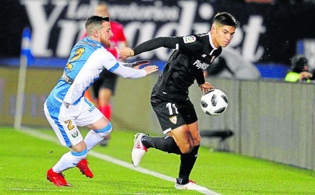 Un Sevilla más decidido, salvo el arquero