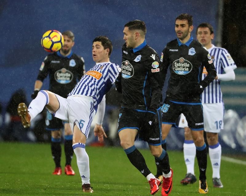 5-0. La Real olvida a Iñigo Martínez con una goleada al Deportivo