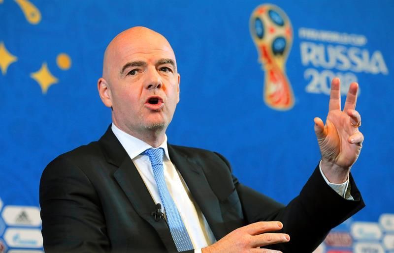 Infantino dice que no tiene candidato favorito para el Mundial de 2026