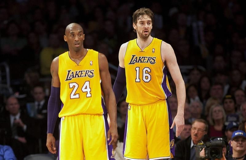 Kobe Bryant: "Pau Gasol tendrá su número 16 retirado por los Lakers"