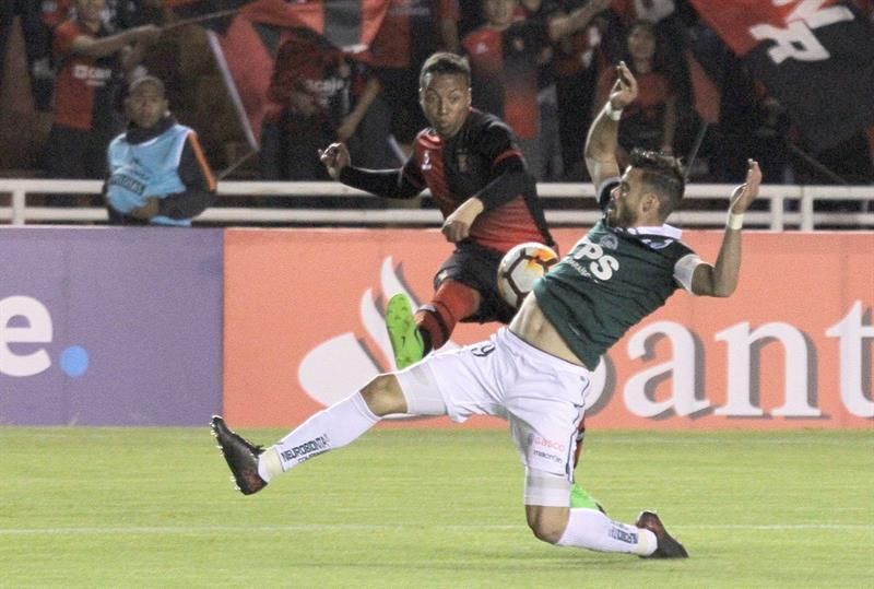 0-1. Santiago Wanderers espera en próxima fase a Santa Fe o Táchira